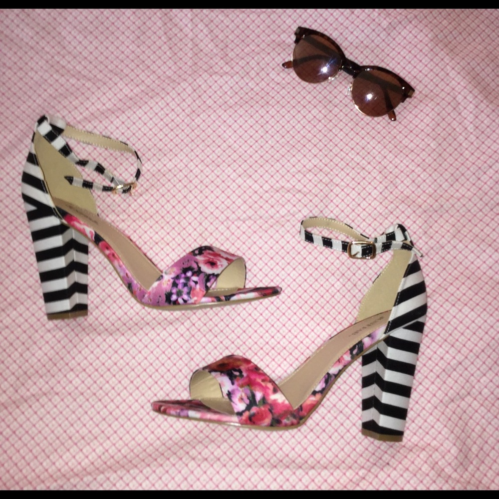 Sexy Floral Heels